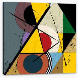 Modern geometric Stretched Canvas 61365130