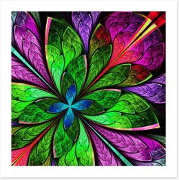 Stained Glass Art Print 61385544