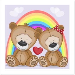 Teddy Bears Art Print 61433551