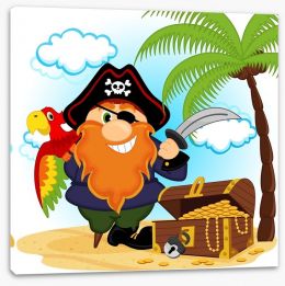 Pirates Stretched Canvas 61558694