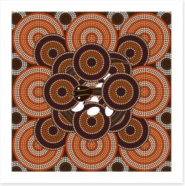 Aboriginal Art Art Print 61664769