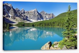 Pristine Lake Louise Stretched Canvas 61685210