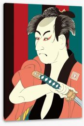 Kabuki katana Stretched Canvas 61794723