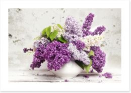 Lilac in the vase Art Print 61941549