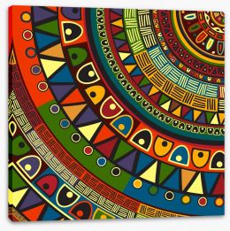 African Stretched Canvas 61970114