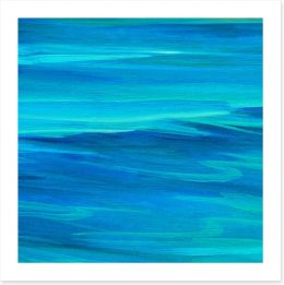 Deep blue ocean Art Print 62024362