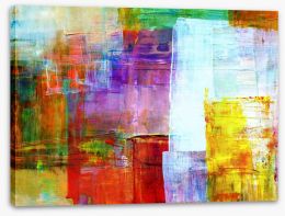 Layers Stretched Canvas 62215965