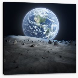 Far above the world Stretched Canvas 62283448