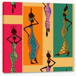 African Stretched Canvas 62292150