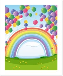 Rainbows Art Print 62324046