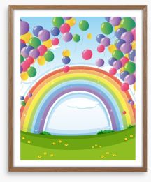Rainbows Framed Art Print 62324046