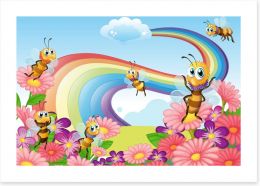 Rainbows Art Print 62324353