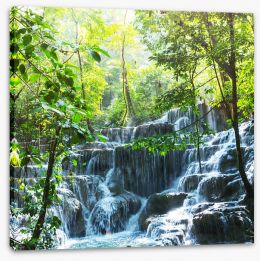Waterfalls Stretched Canvas 62494454