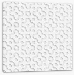 White on White Stretched Canvas 62513523