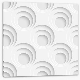 White on White Stretched Canvas 62513531