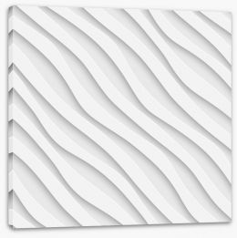 White on White Stretched Canvas 62513823