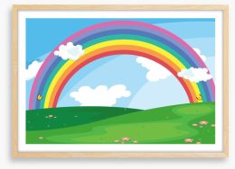 Rainbows Framed Art Print 62521086