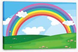 Rainbows Stretched Canvas 62521086