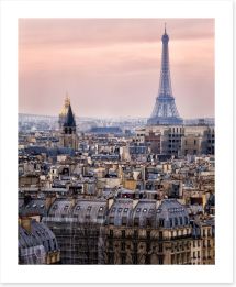 The rooftops of Paris Art Print 62561030
