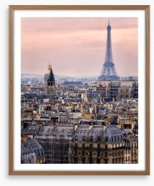 The rooftops of Paris Framed Art Print 62561030