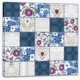 Patchwork Stretched Canvas 62651066