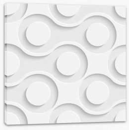 White on White Stretched Canvas 62669210