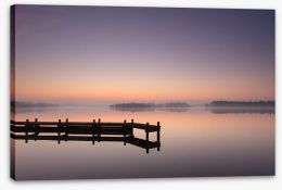 Jetty Stretched Canvas 62674580