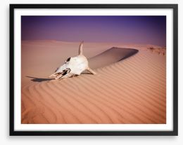 Desert Framed Art Print 62788717