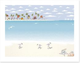 Beaches Art Print 62903893