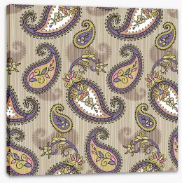 Paisley Stretched Canvas 63018308