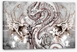 Dragons Stretched Canvas 63149829