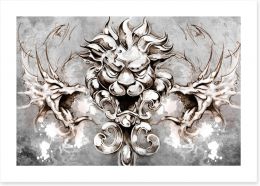 Dragons Art Print 63149883