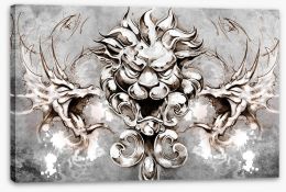 Dragons Stretched Canvas 63149883
