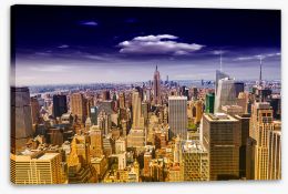 City Stretched Canvas 63217979