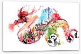 Chinese dragon Stretched Canvas 63336667