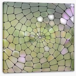 Mosaic Stretched Canvas 63530648