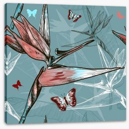 Butterflies Stretched Canvas 63572177