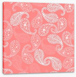 Paisley Stretched Canvas 63576893
