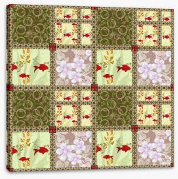 Patchwork Stretched Canvas 63591149
