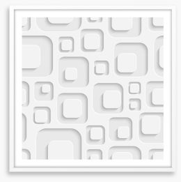 Simply square Framed Art Print 63650866