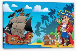 Pirates Stretched Canvas 63655832