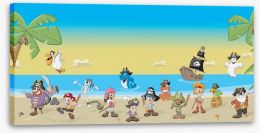Pirates Stretched Canvas 63672490