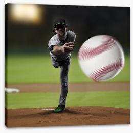 The Pitcher Stretched Canvas 63685467