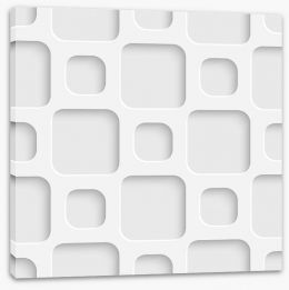 White on White Stretched Canvas 63726066