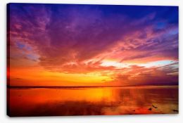 Heavenly Bali sunset Stretched Canvas 63768956