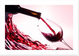 An ocean of wine Art Print 63771970