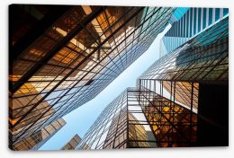 Hong Kong high rise Stretched Canvas 63838519