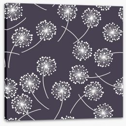 Drifting dandelions Stretched Canvas 63866951