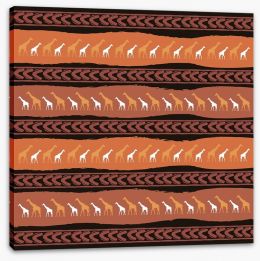 African Stretched Canvas 63870007