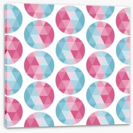 Geometric Stretched Canvas 64157840